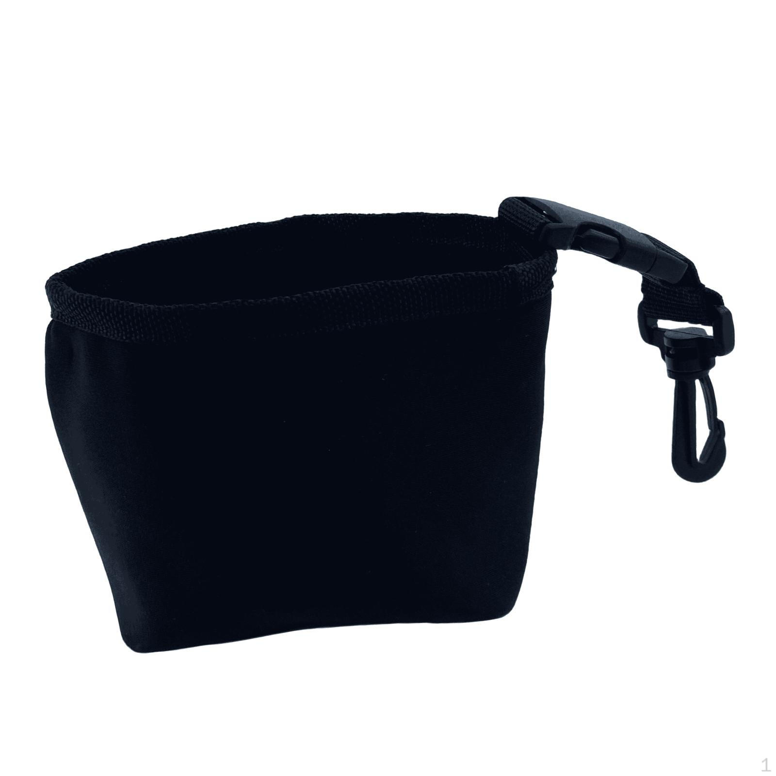 

Golf Ball Cleaning Bag Wiping Lightweight Sports Detachable Clip Cleaner Washer