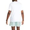 Nike T Shirts Men's White Crew Neck Moderate Straight Fit CT6527-100