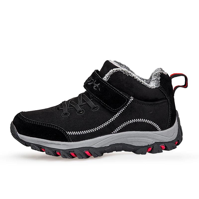 Men's Boots Plush Warm Snow Boots 2025 New Couple NonSlip Cotton Shoes Work Casual Sneakers Walking Men Ankle Boots Hiking Boots