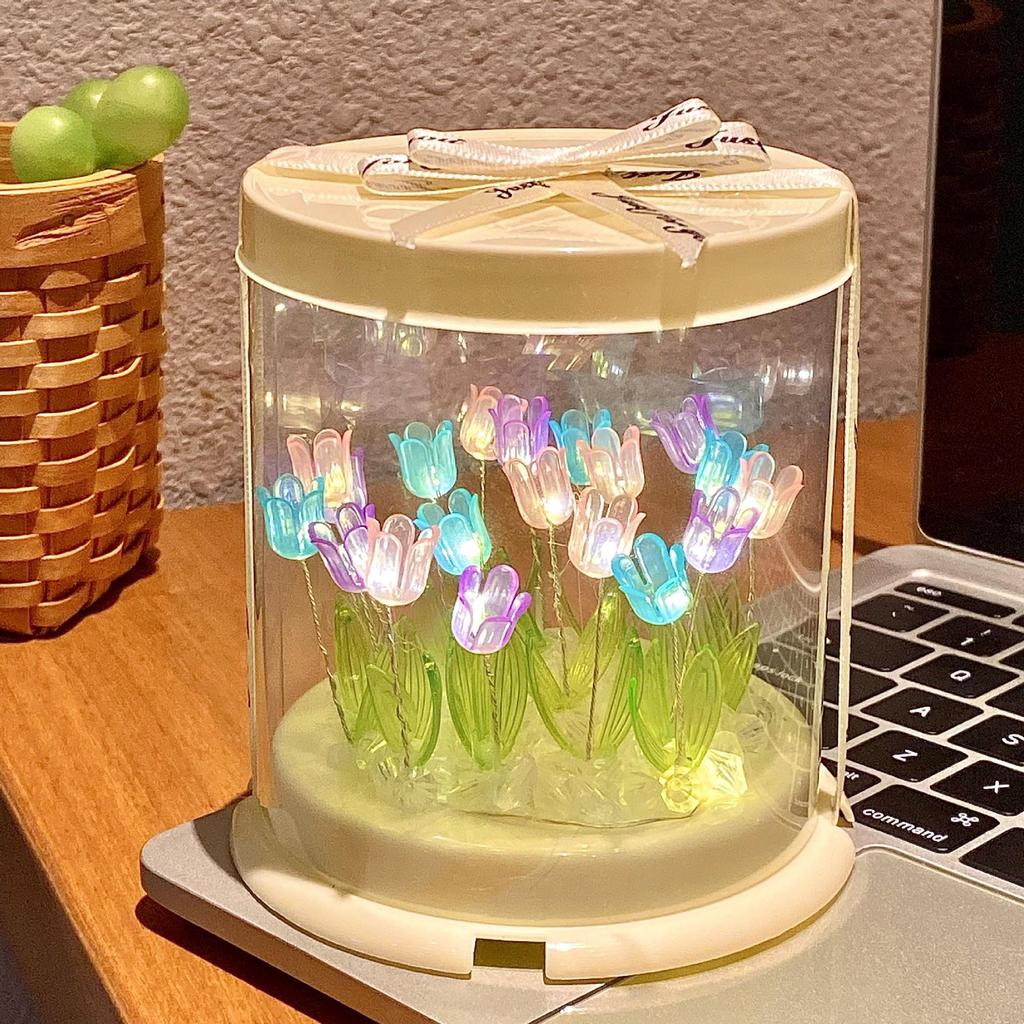 Luminous Butterfly Night Light Ornament - Ancient Style for TV Cabinet or Desk Decor