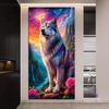 Large Size Diamond Painting Colorful Wolf Diy Full Square Round Drill Rhinestone Embroidery Animals Mosaic Cross Stitch Kits