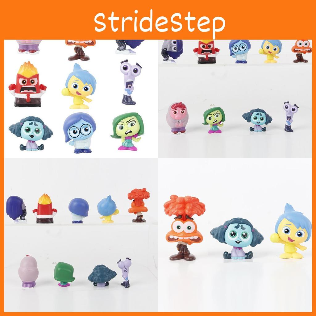 Whimsical Inside Out Q Version Pvc Figurines Set For Creative And Playtime Fun