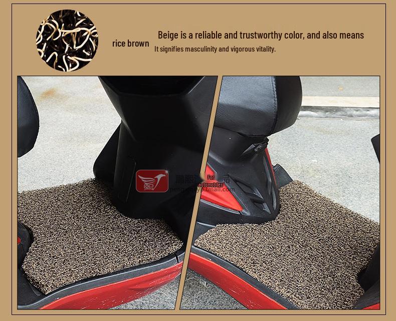 Compatible Yamaha FORCE155 Electric Vehicle Foot Mat and Pedal Pad