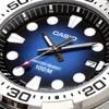 Casio Standard Analog Quartz Watch MTD-140-2AV Urethane Band Blue