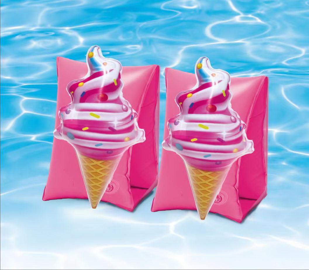 

Adult Inflatable Arm Floaties – Dual Air Chamber Water Wings Tubular Arm Bands for Swimming Training, Safe Pool Aid for Adults