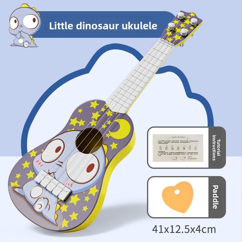 Ukulele Kids Guitar Toys Girls Boys Beginners Mini Guitar Instruments Playing Music Simulation