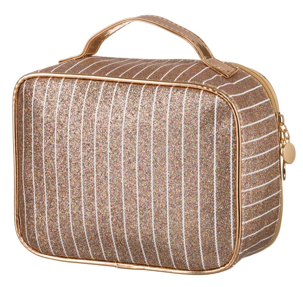 Cosmetic bag PTN KOS-L03-B-7187 gold rose