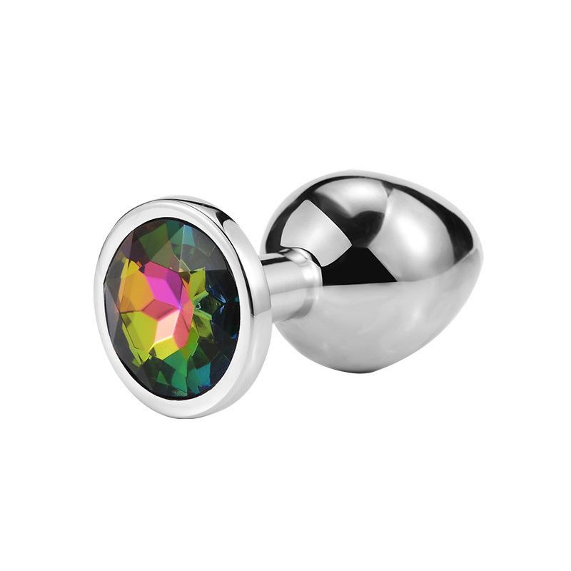 Houting Metal Butt Plug Adult Men's and Women's Smsex Toys Masturbation Climax Toys Butt Plug 1.82.2 Anal Plug