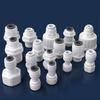 Passend für 6,35mm Schlauch x Außengewinde/Innengewinde 1/2" BSP POM Schnellverbinder für Aquarium RO Wasserfilter Umkehrosmoseanlage