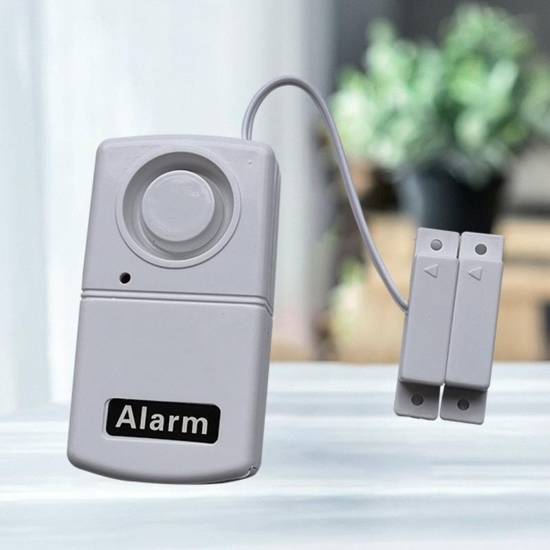 Magnetic Sensor Burglar Alarm High Decibel Detector Battery Powered Door Magnetic System Wireless Smart High Decibel Alarm
