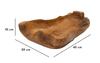 Podnos Narro Teak Cm 40X29X10