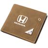 Frosted Leather Car Logo Wallet Coin Pocket Photo Card Men Purses For Honda Mugen Power Civic Accord CRV Hrv Jazz VTEC Accessory FL3