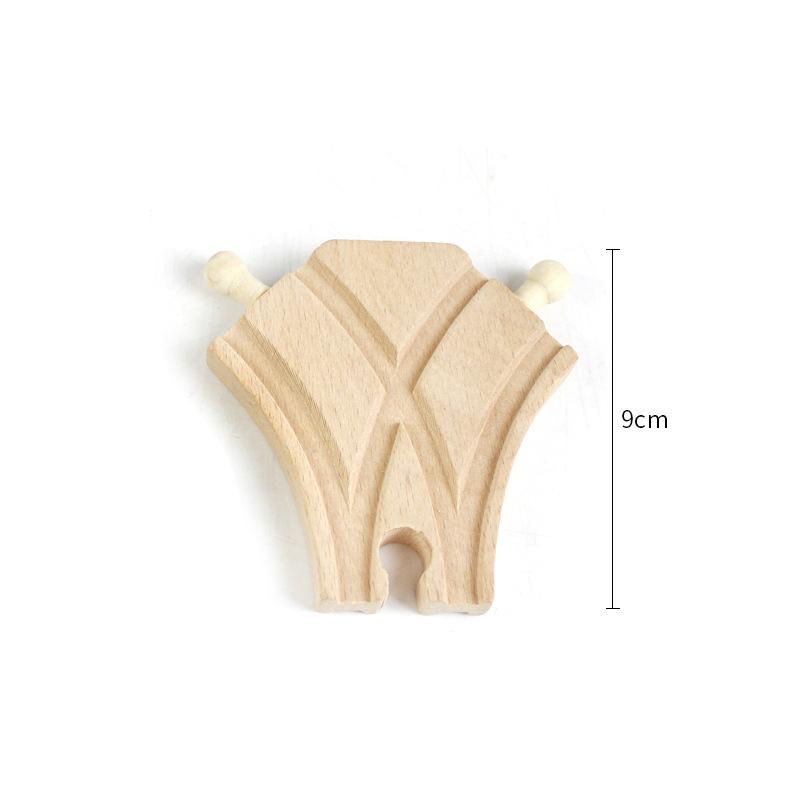 Tutti i Tipi di Giocattoli per Ferrovie su Binari di Legno Accessori per Binari del Treno in Legno di Faggio adatti per Binari di Marca Giocattoli Educativi per Bambini