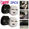 1/2PCS 3 Hole Car Seat Headrest Full Face Cover Ski Mask Hat Anti Ash Protection For Car Interior Seats  Funny Cover Decoration