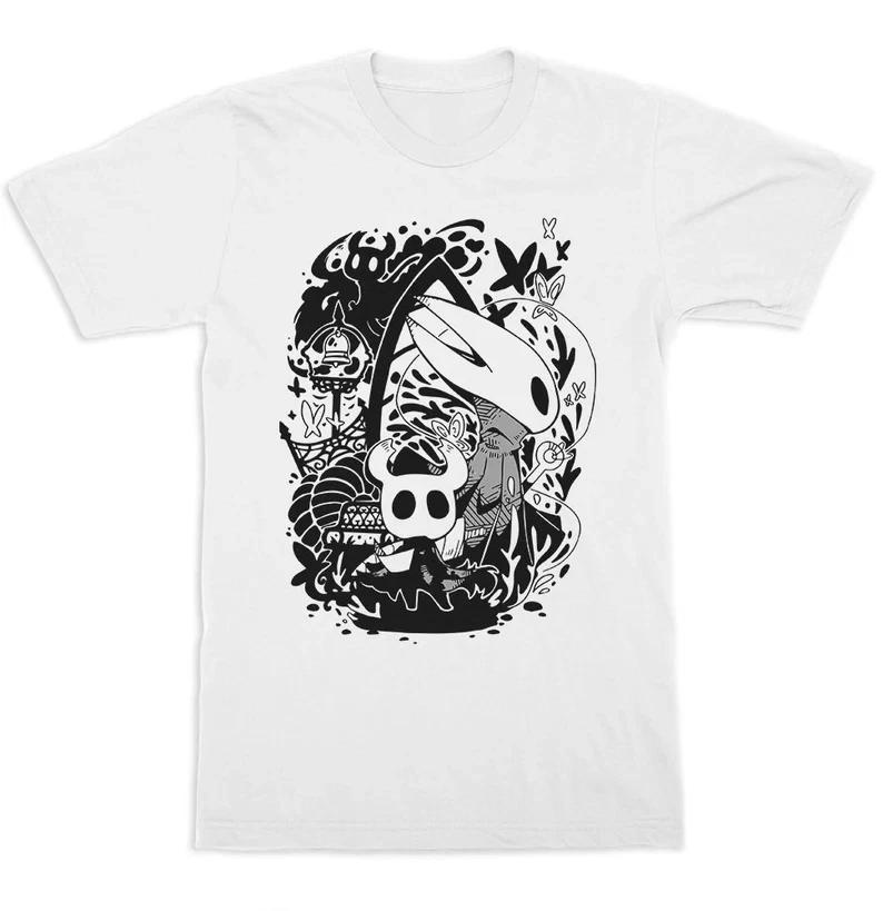Hollow Knight Little Ghost Hornet Graphic Multicolor Short Sleeves T Shirt S