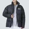 Under Armour Down Puffer Jacket with Logo Print Men Outerwear Black 1375449-001