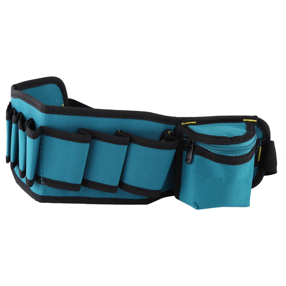 Professional Electricians Tool Storage Holder Waist Bag Convenient Organizer w Adjustabe Belt