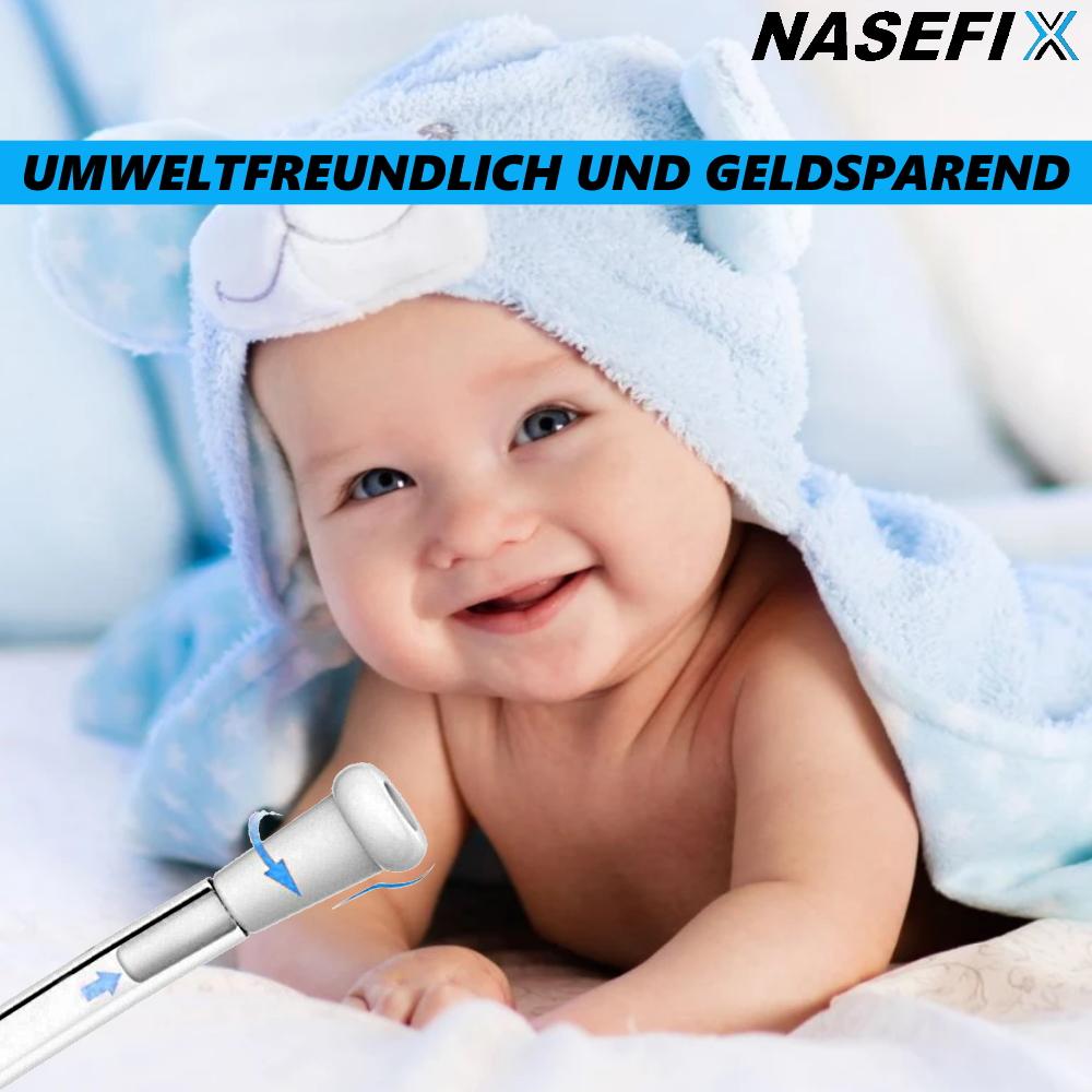 NASEFIX Baby Nasal Aspirator Nasal Secretion Aspirator Nasal Cleaner Nasal Mucus Gentle