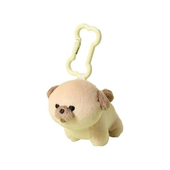 [Accent] Accent Mofumo Friends Mofumo Friends Plush Toy Mascot Dog Dog Maltese Shih Tzu Pug Key Charm Key Chain Bag Charm