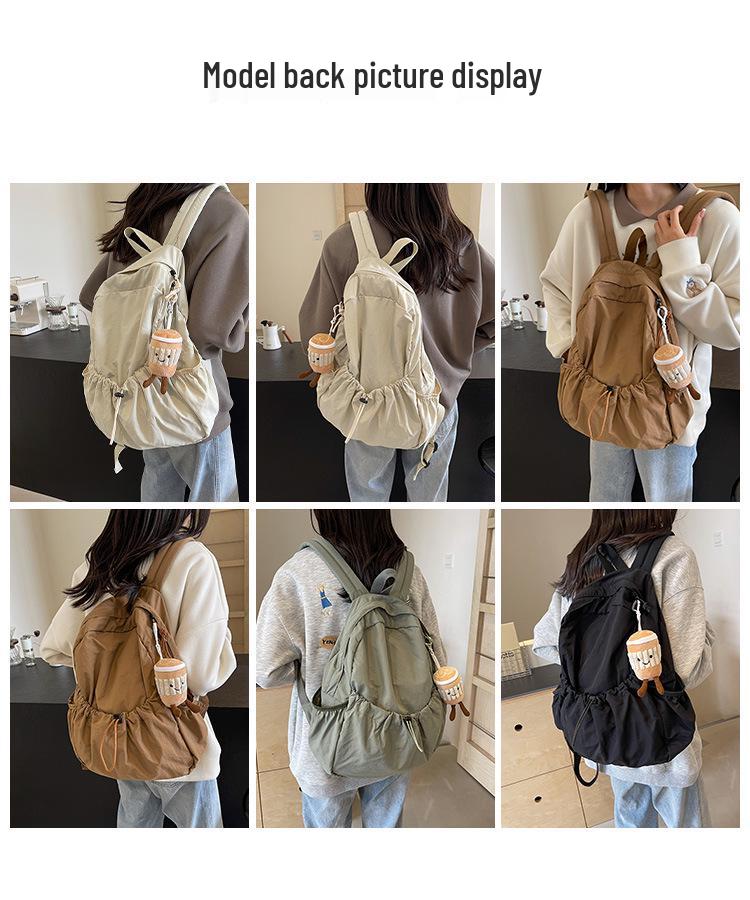 Vielseitiger Rucksack im japanischen Stil 2026 für Mädchen: Große Schultasche, Reisetasche und Tasche für den täglichen Weg zur Arbeit