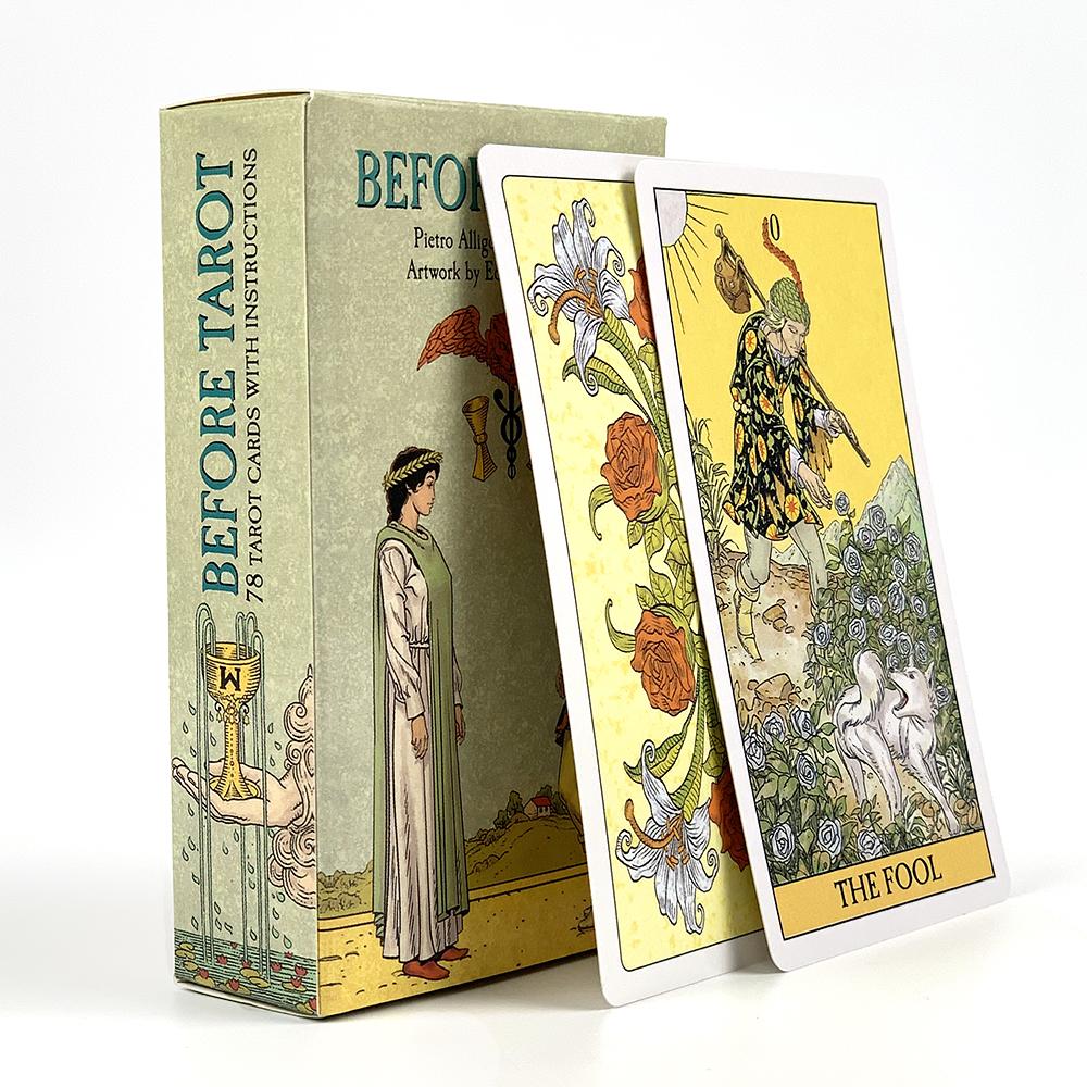 Before Tarot Deck Original Tarot Cards Games Oracle Deck Classic Divination Playing Games For Beginners ,Party Cards Game 14+