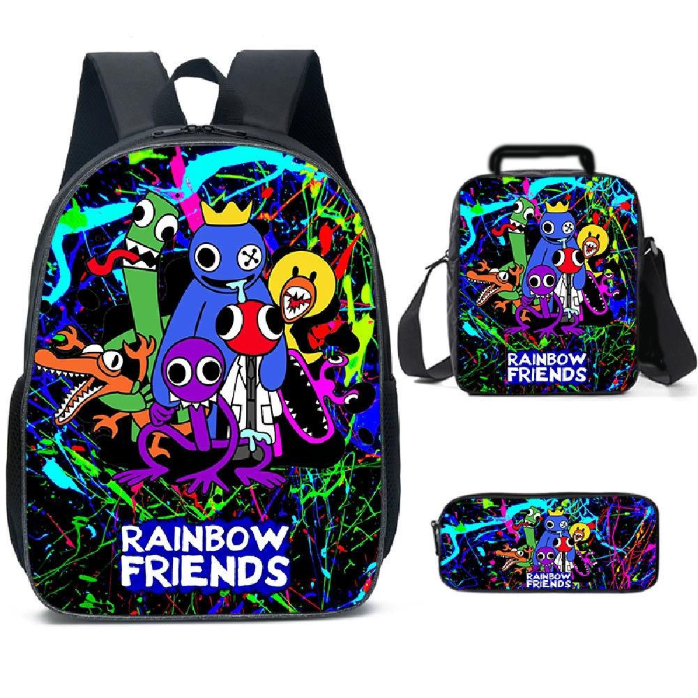 Rainbowfriends Rainbow Friends Elementary School Bag Backpack Pencil case