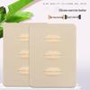 Microblading & Tattoo Practice Silicone Skin Set for Eyebrows and Lips (3-Pack)