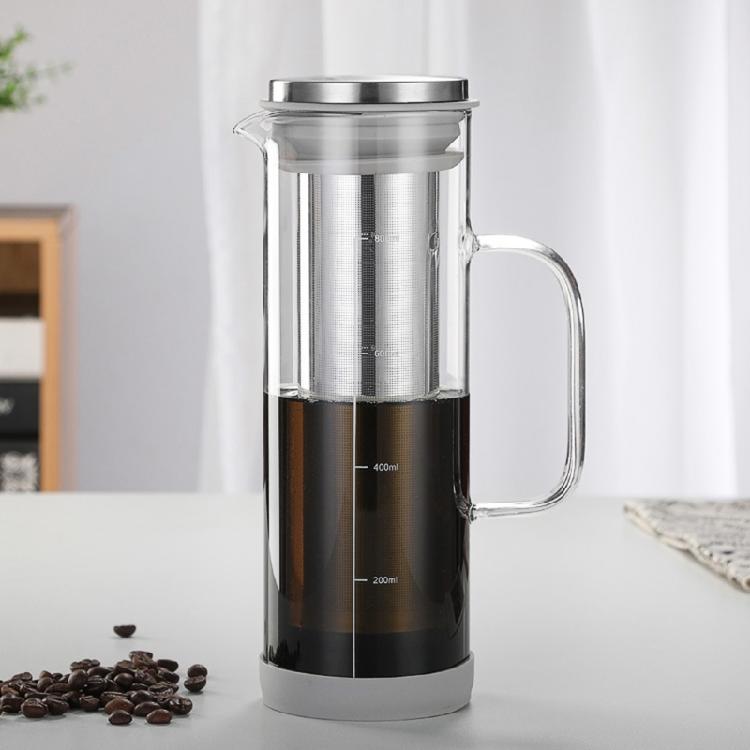 Modern Cold Brew Coffee Pots with Sleeve Modern Cold Brew Coffee Carafes with Easy to Use Filter for Youngsters