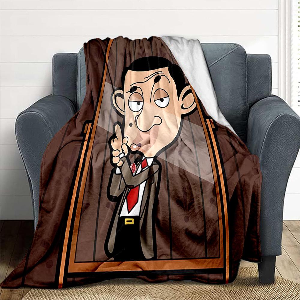 1 pz Sig.. Coperta da esterno Bean in flanella leggera, uso per tutte le stagioni per divano, letto, viaggi, campeggio, soggiorno, ufficio, divano052