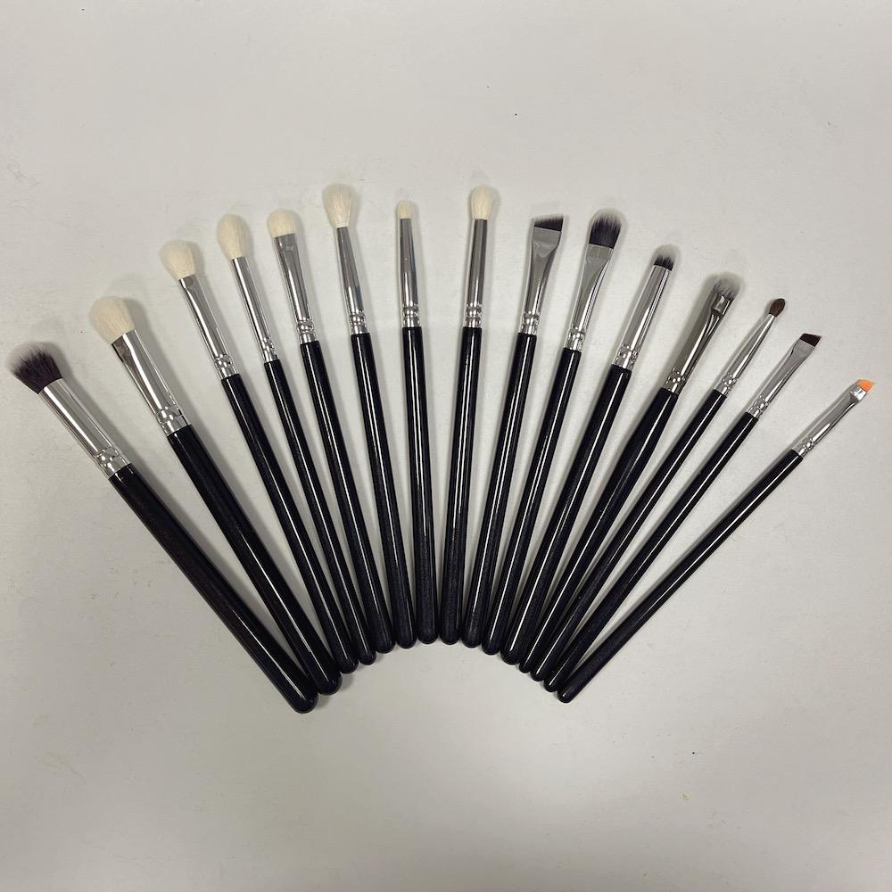Single Large Medium Small Flat Concealer Makeup Brush for Cut Crease Cream Eyeshadow and Foundation