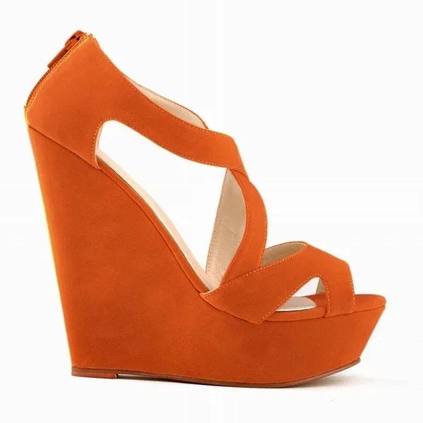 Women Sandals Summer Fashion Sexy Pumps High Heels Trend Comfort Peep Toe Wedge Platform Heel Jazz Dance Female Shoes Plus Size