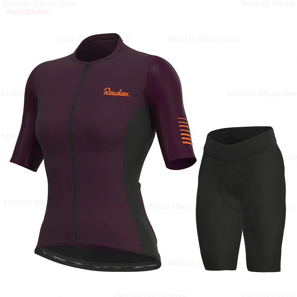 2026 Summer Breathable Cycling Suit Set Women Clothing Ropa Ciclismo Mujer Short Sleeve Cycling Jersey Mtb Bike Uniforme Maillot Ciclismo Triathlon