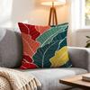Plant Artistic Leaves Cushion Cover 1Pcs Decorative Covers Soft Cushion Case For Sofa Couch Decor 40X40 45X45 Pillowcases