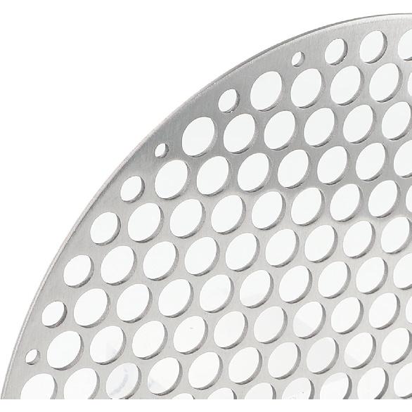 Round Grill Grate Stainless Steel Barbecue Grill Net Grill Wire Mesh Rack for Outdoor Camping Cookware(30CM)