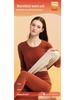 Super Thick & Warm Silk Wool Ladies' Thermal Underwear Set - Plus Velvet for Autumn & Winter