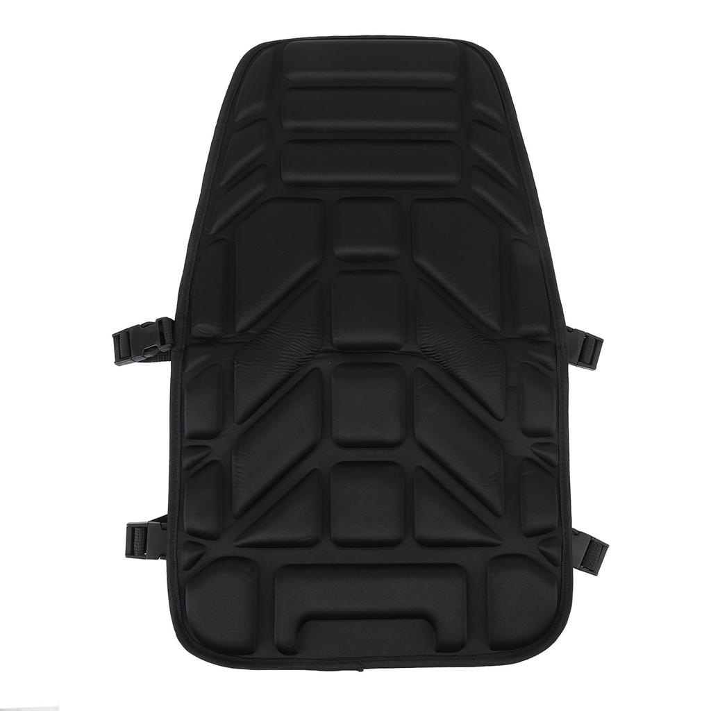 ATV Seat Cover Padded Breathable Shock Absorbing Antislip Motorcycle Seat Pad Protector for Most Snowmobile Black