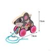 Animal , Baby Toy, Educational Pull Toy with String for Toddlers