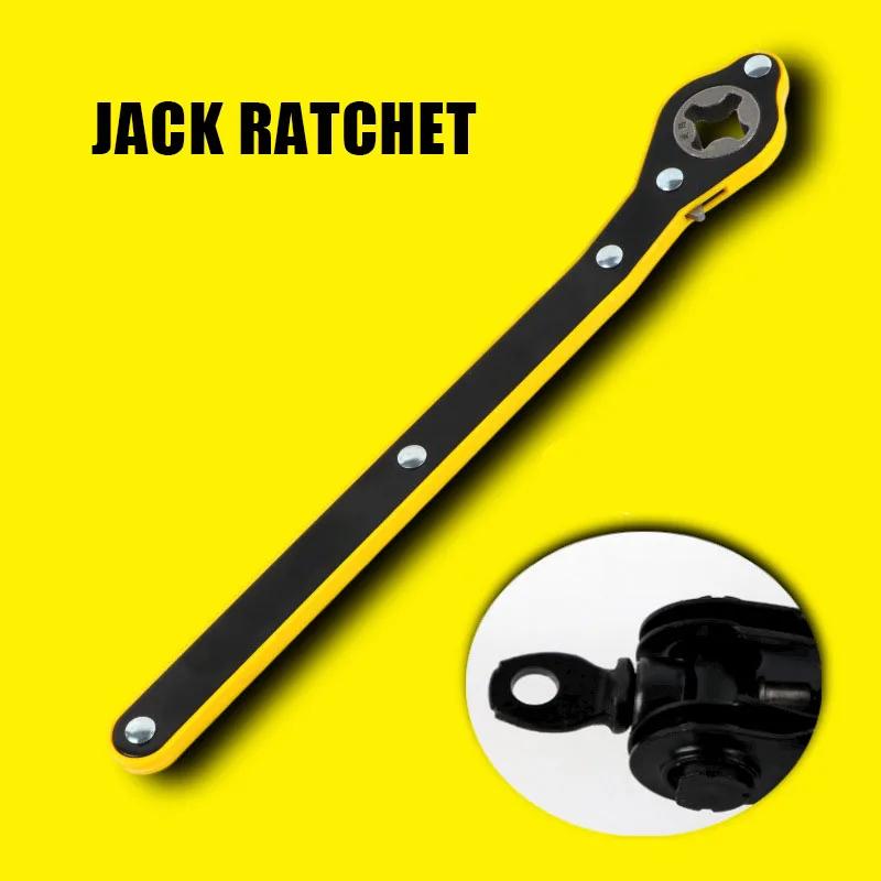 Car Power Saver Jack Ratchet Ratchet Scissor Jack Garage Tire Wrench Handle Energy Saving Wrench Car Repair Tools