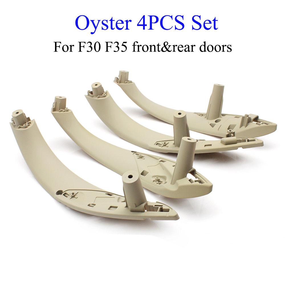 4PCS/2PCS Interior Left Right Door Handle Cover Panel Set For BMW 3 4 Series F30 F31 F32 F33 F34 F35 F36 2013-2018