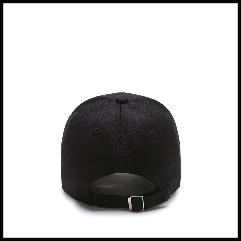 English Simple CA568 [White Fang] Hat, Letters, Logo, Cap, Design, Sports, Men's, Women's, (Blue)