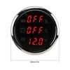 52MMCelsius2in 3‑In‑1 Water   Meter Sewage Gauge Voltage Instrument 0‑190 Ohm  EU Standard