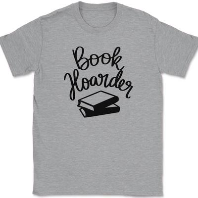 Bücherhamster T-Shirt Lustiges Lesen Roman Hobby Humor Text T-Shirt
