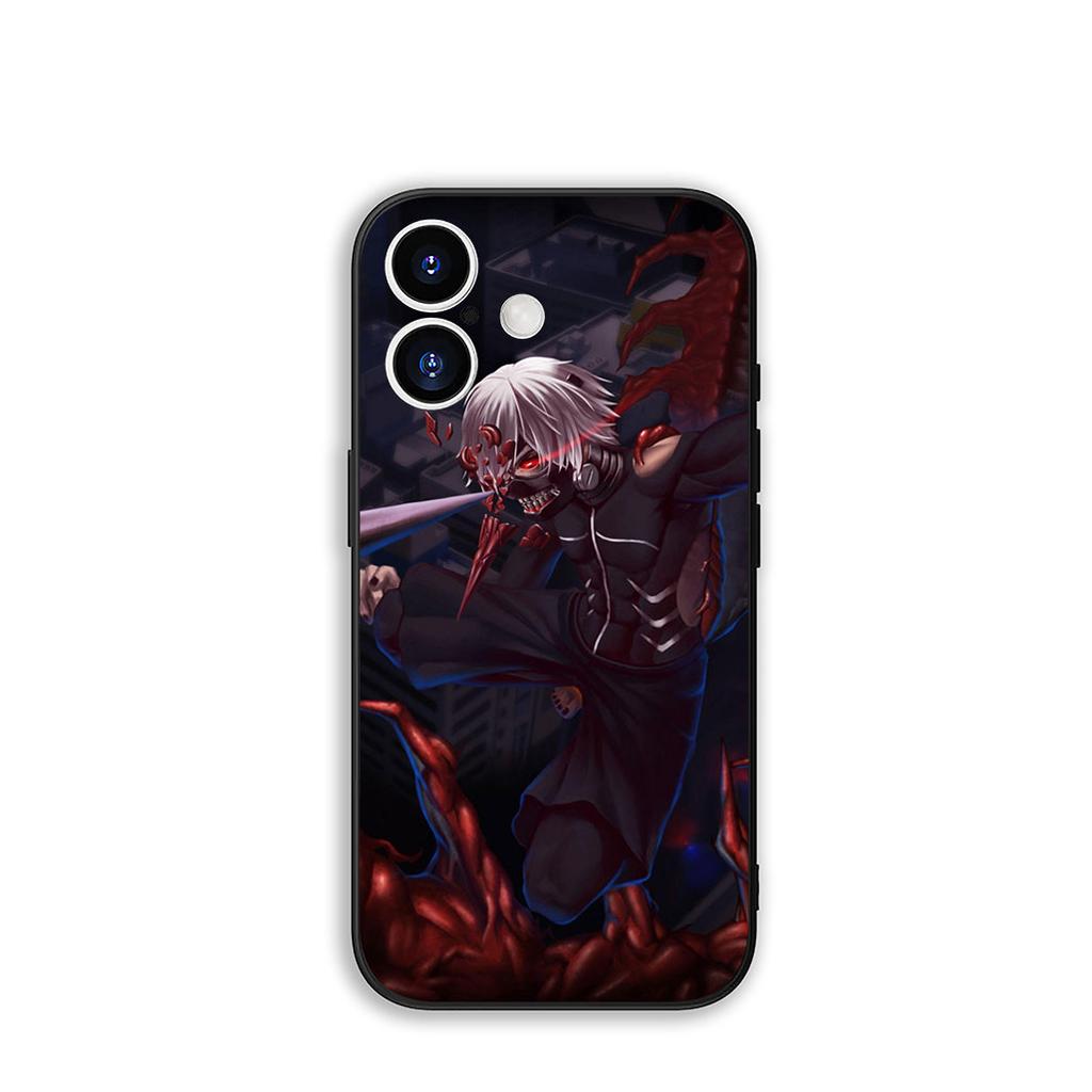 Phone Cover Anime Tokyos Ken Kaneki Ghouls Casing for Apple iPhone 17 16 11 Pro XS Max XR 6 7 8 Plus + 16E SE 2020 Air 5 8+ Case