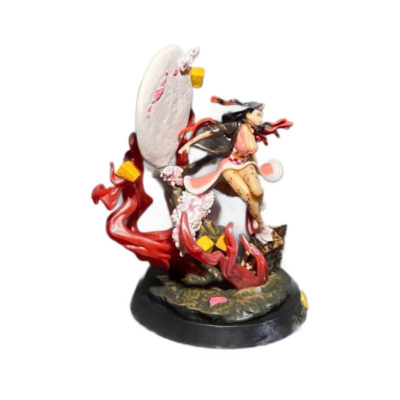 Ghost Exterminator Blade, Bloody Stove Door, Trumpet Blizzard Your Bean Figure Birthday Gift Model Statue Anime Ornament