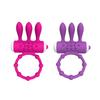 Male Silicone Vibrating Cock Ring Delay Ejaculation Penis Ring Clitoral Stimulator Penis Erection Enhance Sex Toys Men Vibrator