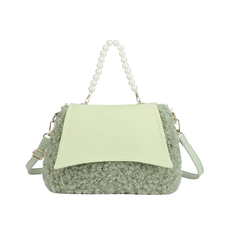 Contrasting Colors Crossbody Bags for Women Zipper Interior Pocket Flap Bags High Quality Fashion