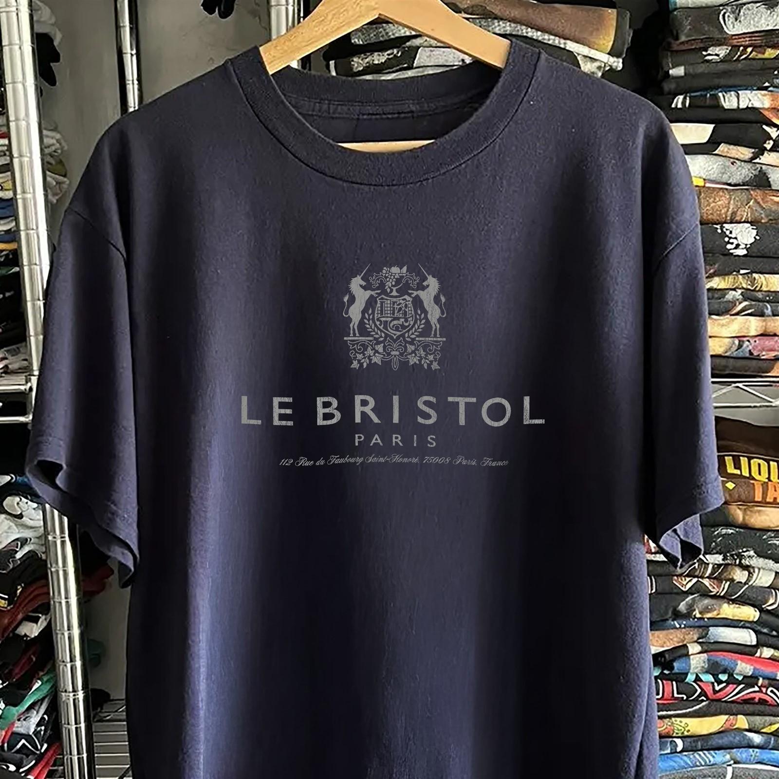 Le Bristol Paris Promo T-Shirt Navy XXL M