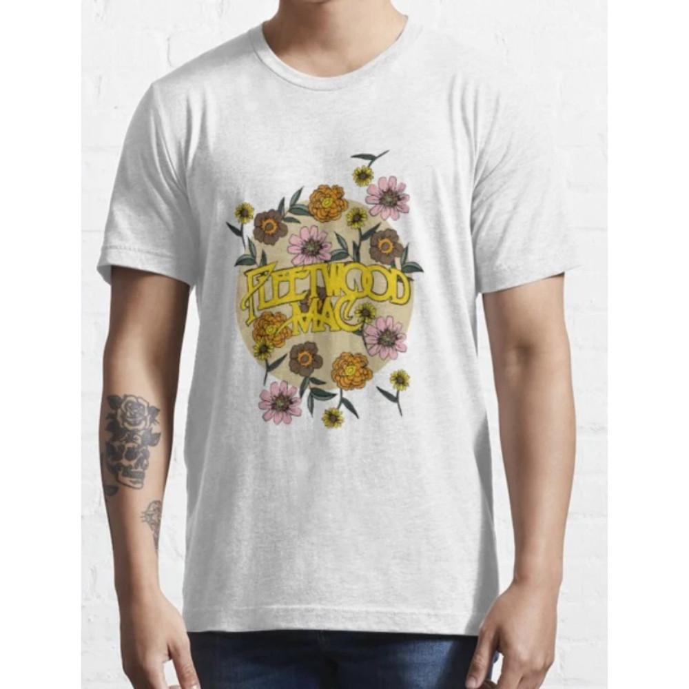 Fleetwood Mac T shirt Music Rock Band T Shirt - Premium Quality Unisex T-Shirt XL