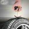 Car Tire Repair Kit Studding Tool with Rubber Strips Tool Puncture Plug Tool Set Glue Free Auto Motorcycle Repair Tire Film Nail