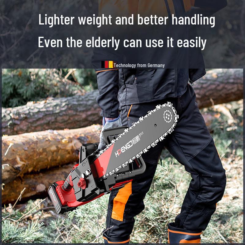 Customizable 16-Inch Rechargeable Brushless Electric Chainsaw for Pruning and Felling